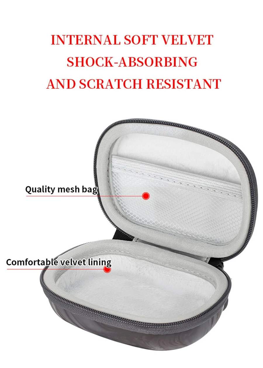 Hard EVA Storage Bag for Cleer Arc5 Earbuds Box Arc 5 TWS Ture Wireless Earbuds Travel Carrying Case