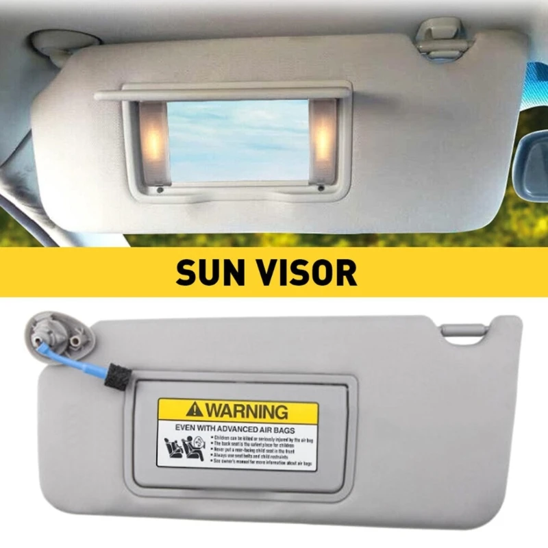 

Stylish Sun Visors with Build in Lights Replaces 83280TA5A51ZA Car Sun Visors with LED Lights Enjoy Comfortable Drives J60F