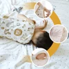 HappyFlute New Cute Print Two-Way Zipper Design Super Soft Bamboo Cotton Fabric Sleeveless Baby Summer Anti-kick Sleeping Bag 5