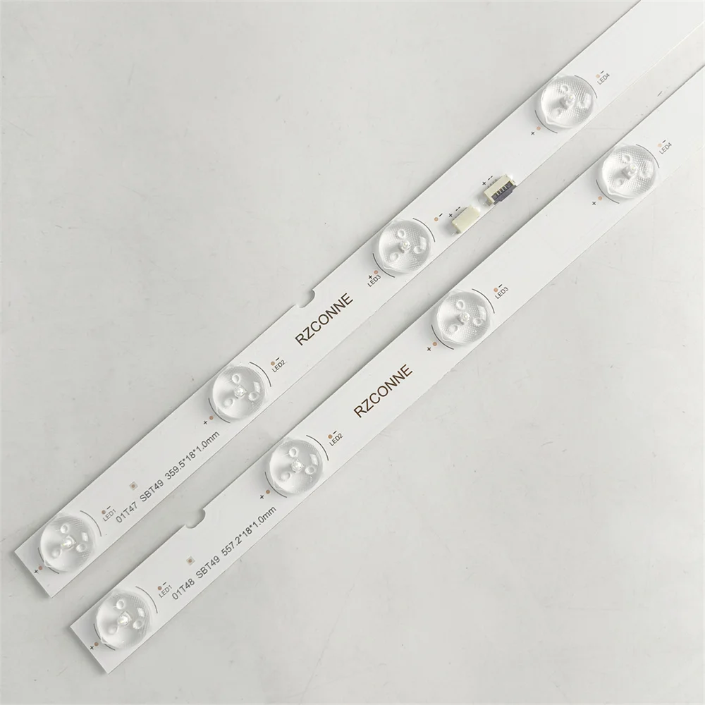 Tira de Luz de Fundo Led 49039d615sn1l 49039d615sn1r Kd49xe9005 Stb49 5572x18x10 mm 3955 49039d615sn0l 49039d615sn0r - Imagem 4