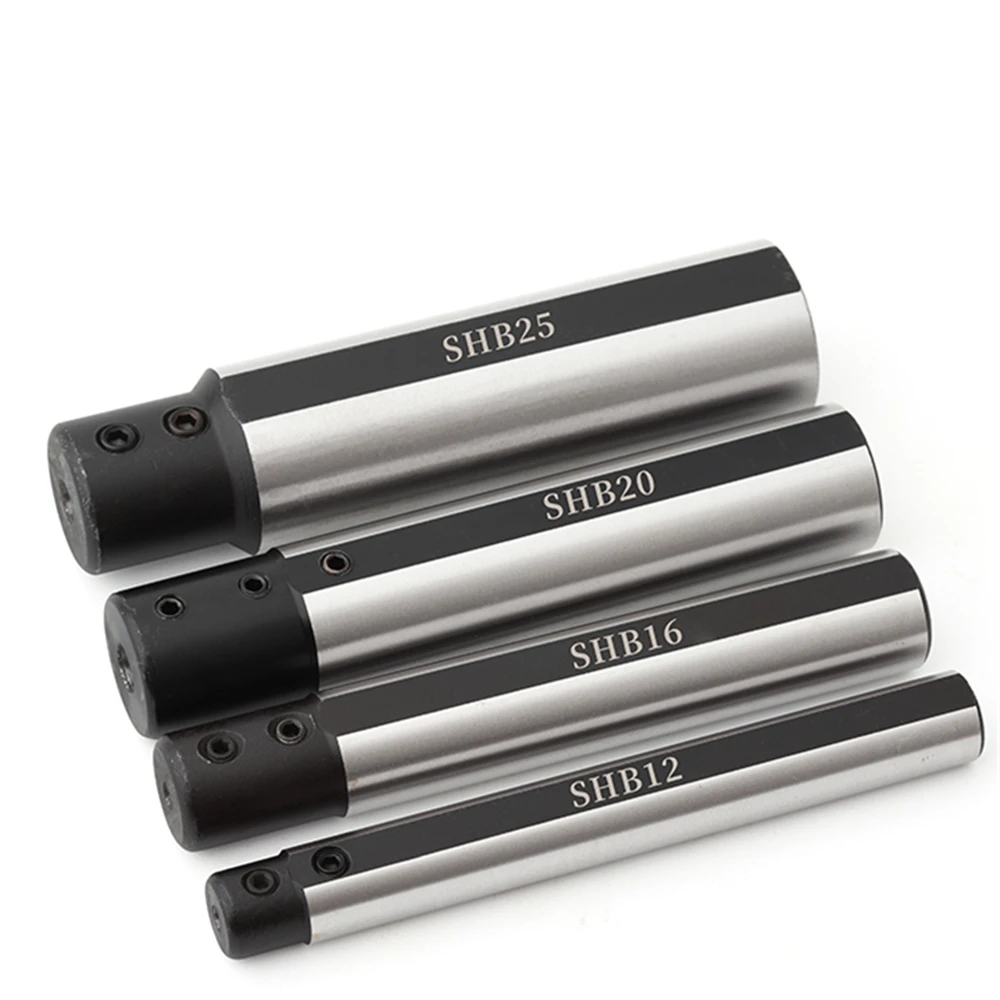 Lathe Tool Sleeve SHB 12 16 20 25 -3 4 5 6 8 10 12 Small Tungsten steel Boring Tool Holder Small Diameter Holder Cutting Bracket tool holder lathe tool holder