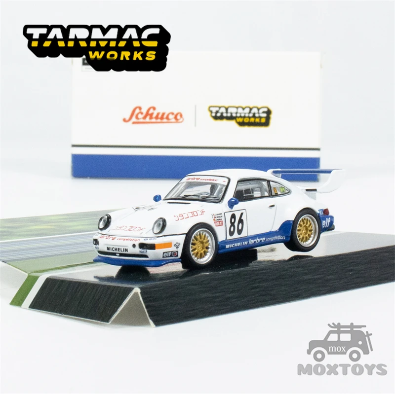 Tarmac Works 1:64 911 Turbo S Lm Gt Suzuka 1000Km 1994 #86 Modellino Di Auto