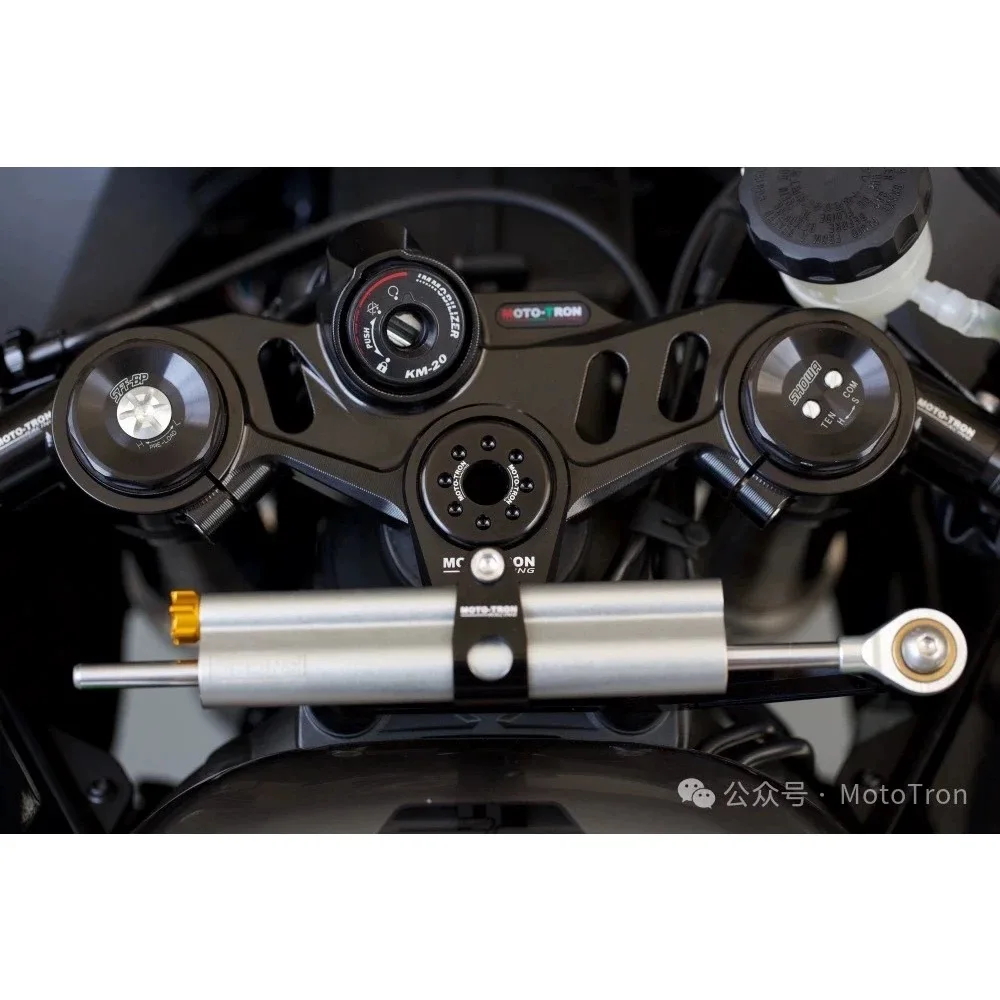 MOTO-TRON CNC Aluminum Motorcycle Handlebar Clip-Ons Fork Handle