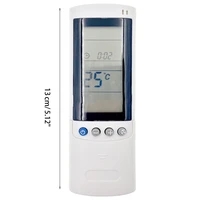 Climatiseur universel RC08C, télécommande de remplacement pour Airwell Electra HKD HND HCD LCAC CDM, livraison directe 5