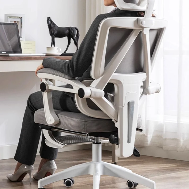 Handrail Swivel Office Chairs Living Room Lounge Rotate Study Office Chairs Comfort Adjust Cadeira Gamer Salon Furniture RR50OC