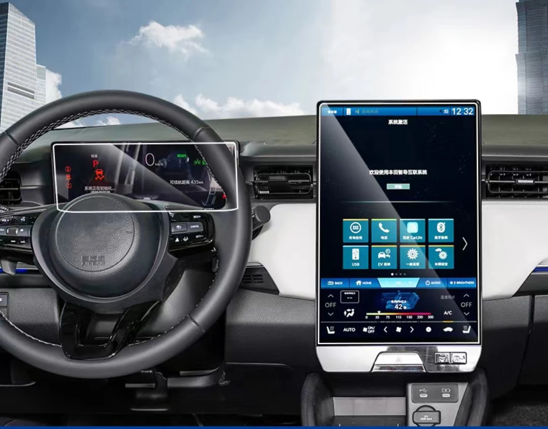 Honda EnS1 2022-2023 LCD GPS 네비게이션 및 대시보드용 강화 유..