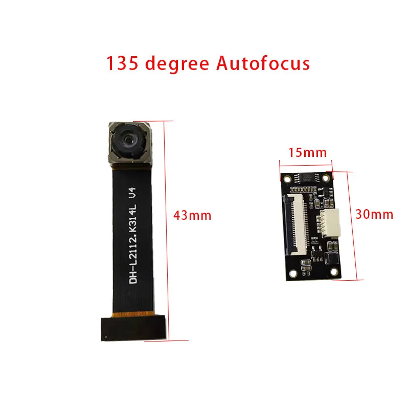 IMX258  CMOS   3840 x 2160 4K 12MP AF 75°/135° High Speed USB2.0 USB Camera Module 30FPS MJPEG, YUY2 3