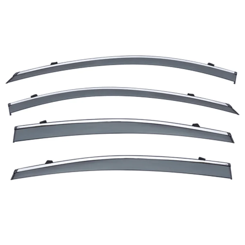 For Nissan Versa N18-Sedan Window Visor Vent Shades Ventvisor Wind Deflectors Visors Rain Guard Shades Visor