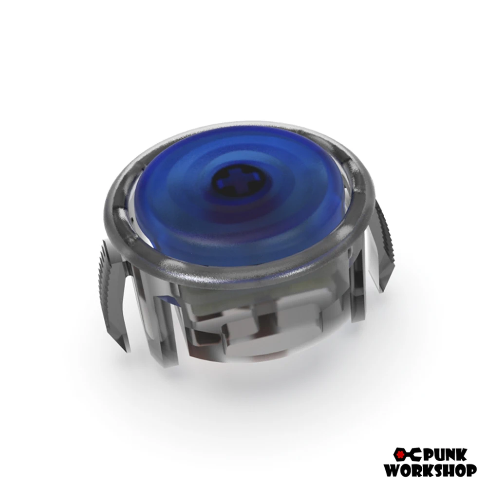 11個の24mmボタンと1個の30mmボタン、PWS V2メカニカルボタン、ロー