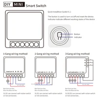 Zigbee 3.0 Smart Wireless Switch 1/2/3 Channels 16A/10A/5A 100-240V Voice Control Compatible with Alexa Google Home Smart Home - Image 5
