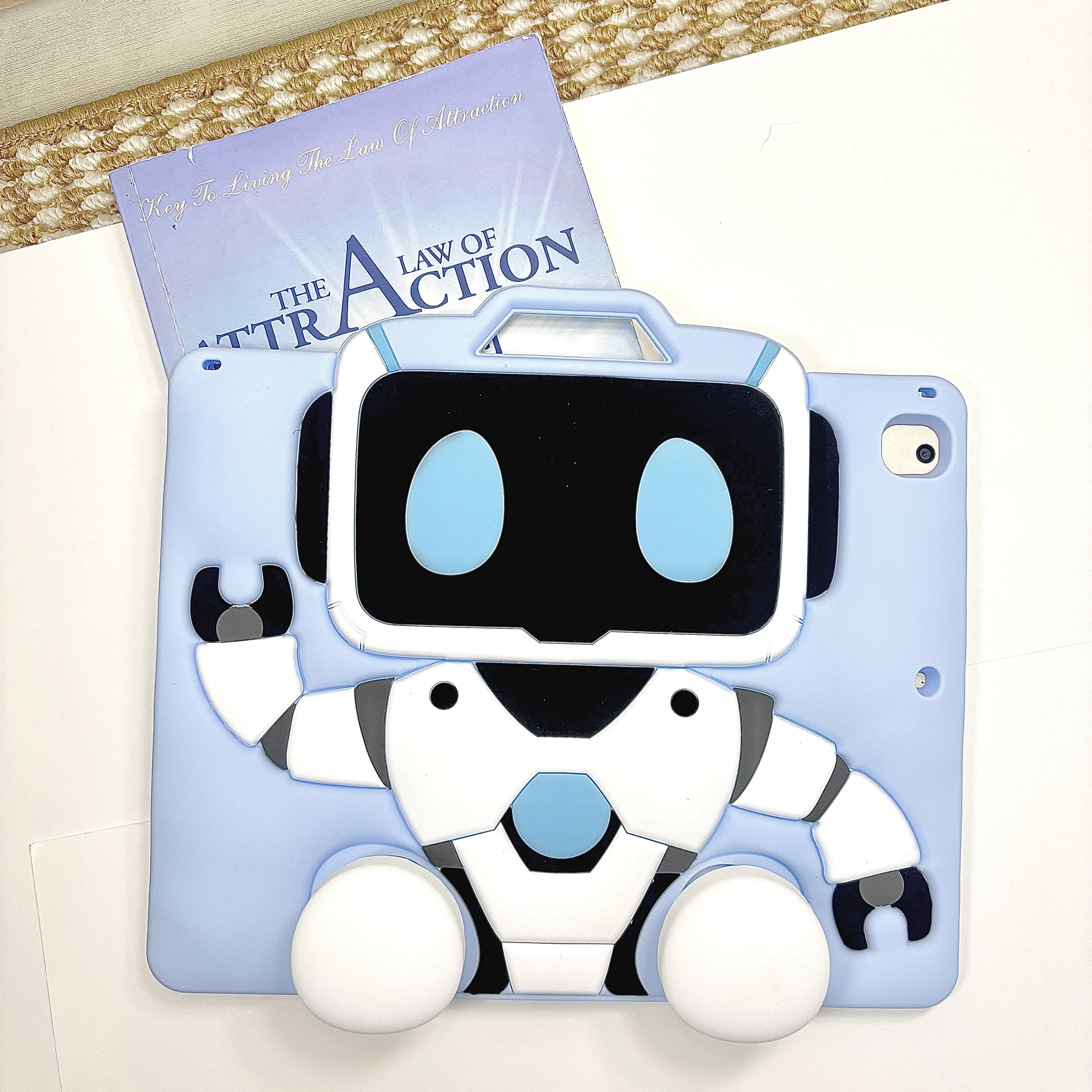 Durable Robot Tablet Case with Enhanced Protection and Versatile Design