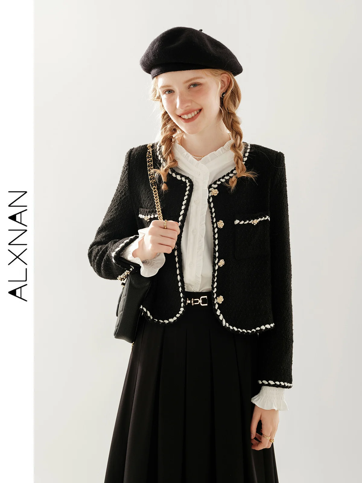 Рисунок 4 - Женская твидовая куртка ALXNAN