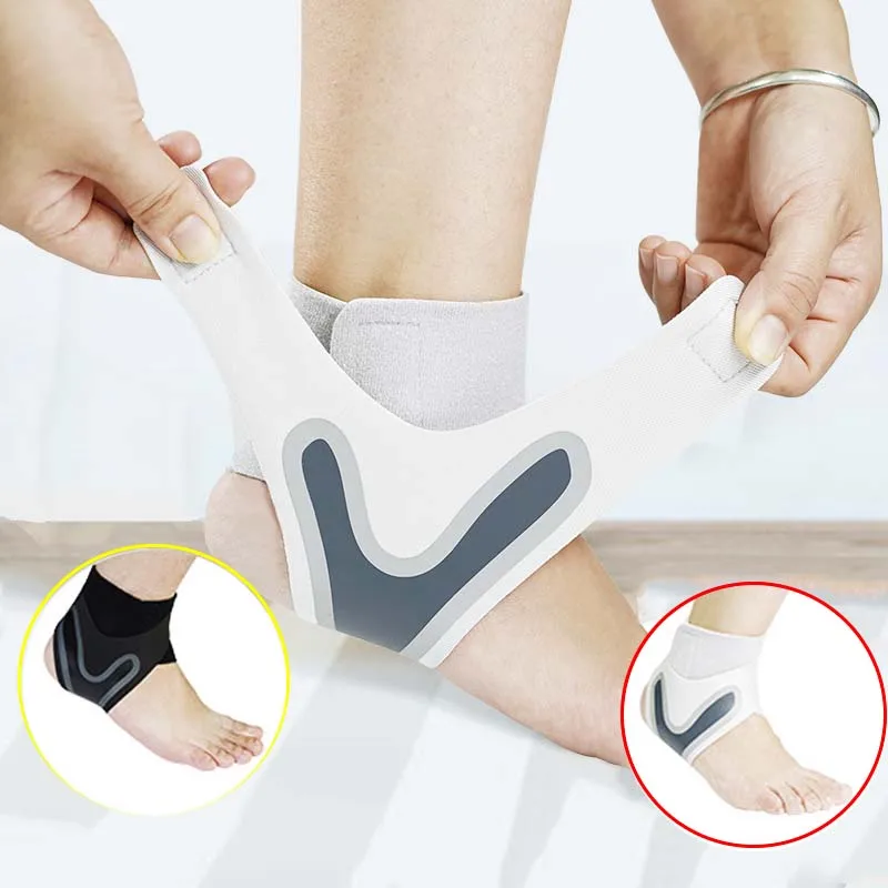 

Sports Ankle Brace for Adult Men Women Adjustable Compression Ankle Wrap Support Breathable Ankle Support Brace Protector