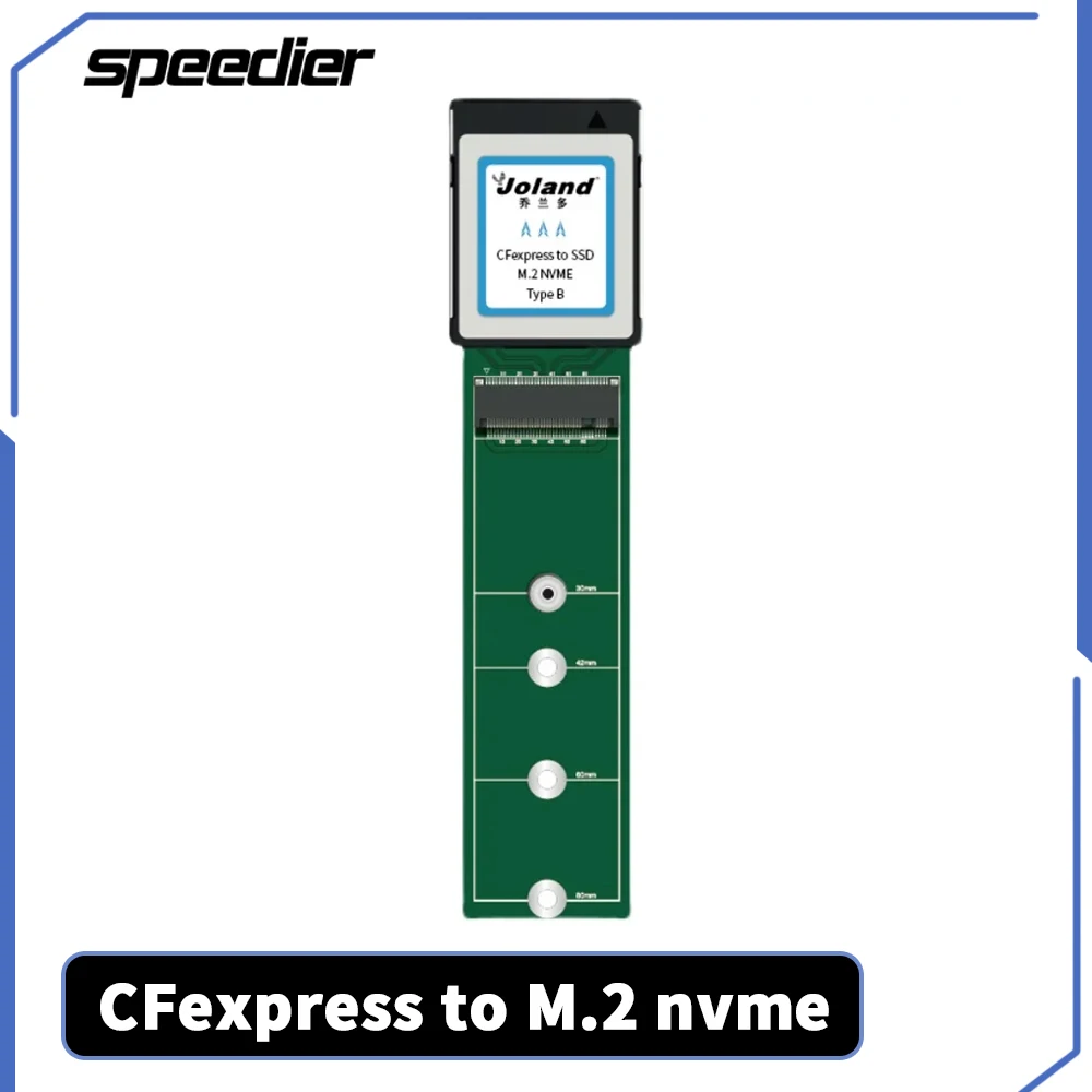 

Плата расширения CFexpress на SSD M.2 NVMe, адаптер карты памяти CFe