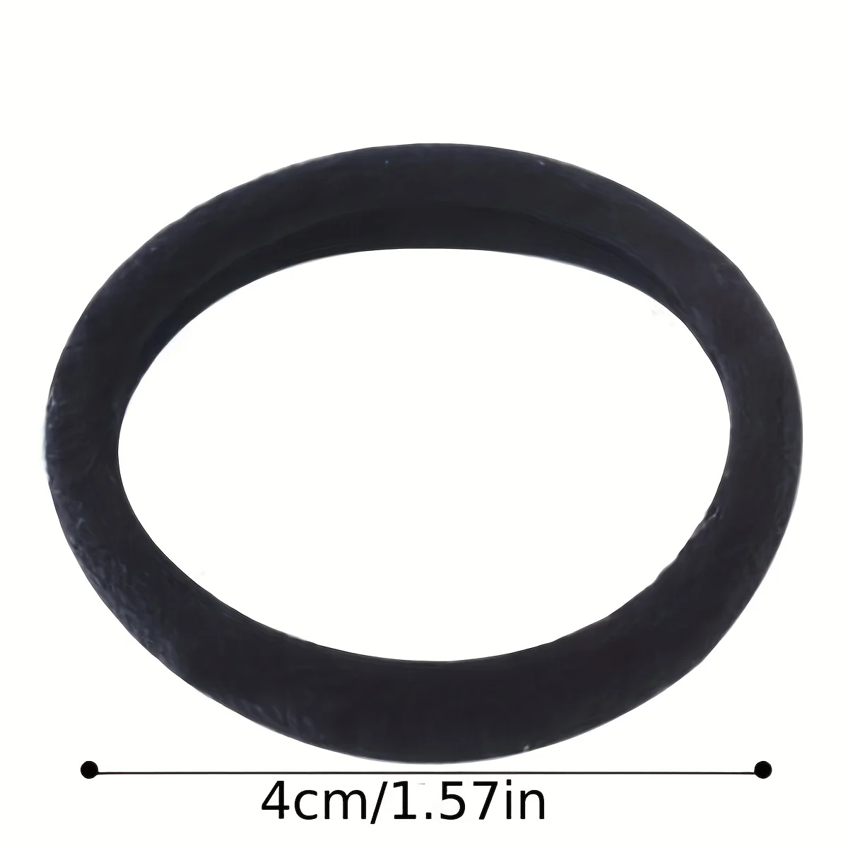 Black Hair Bands 50/100PCS – High Elastic Rubber Hair Ties for Women, Ponytail Holders & Scrunchies Accessories