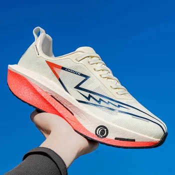 2026 Men Running Shoes Carbon Board Speciality Marathon Sports Breathable Lightweight Women's Comfortable Athletic Sneakers 1