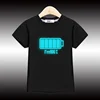 3-14T New Boys Summer Shirt Nightglow Spider Design Tops Children's Short Sleeved T-shirt 5