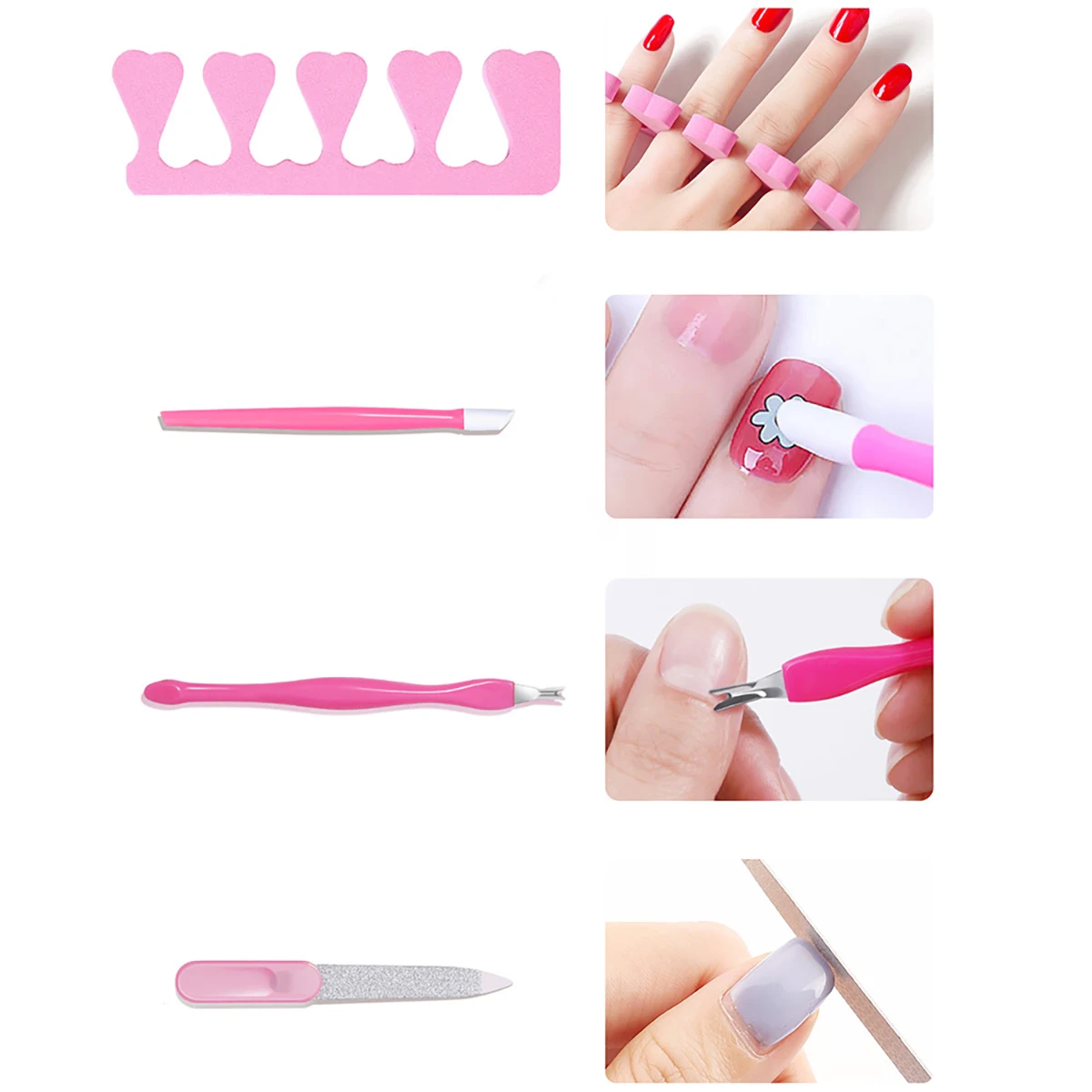 13 sets of LED UV nail lights, gel curing machine, electric nail file drill, salon nail set professional nail art set 5