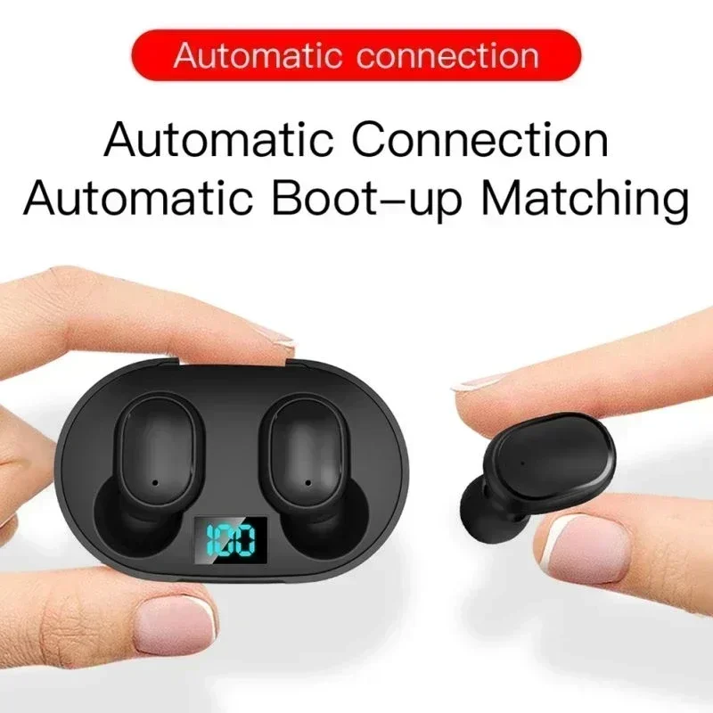 TWS Bluetooth Earphones Wireless bluetooth headset Noise Cancelling Headsets With Microphone Headphones apply to smartphones 4