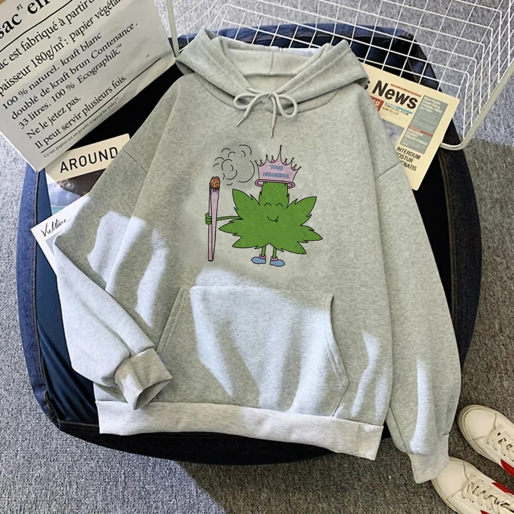 

Weed hoodies women anime 2023 clothes pulls women harajuku clothing