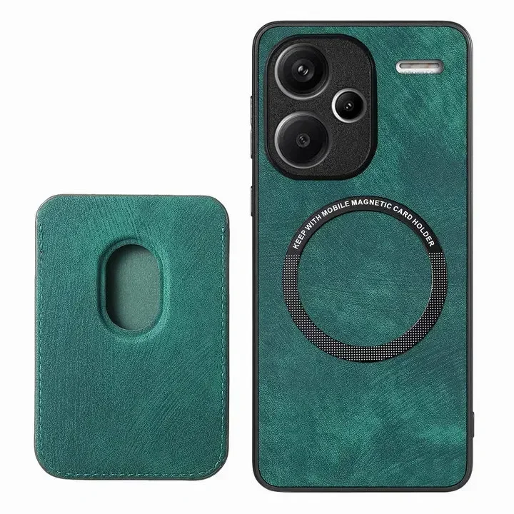 2-in-1 Detachable Leather Back Cover Case