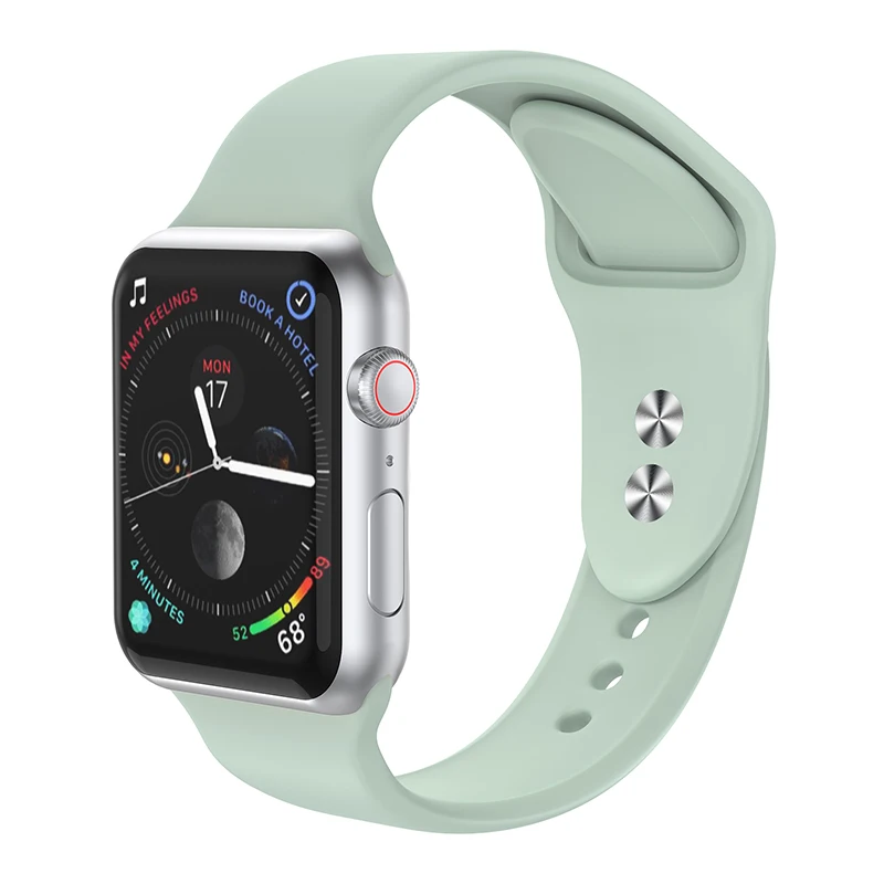 Premium Silicone Smartwatch Wristband Bracelet, Ultra-Durable and Comfortable