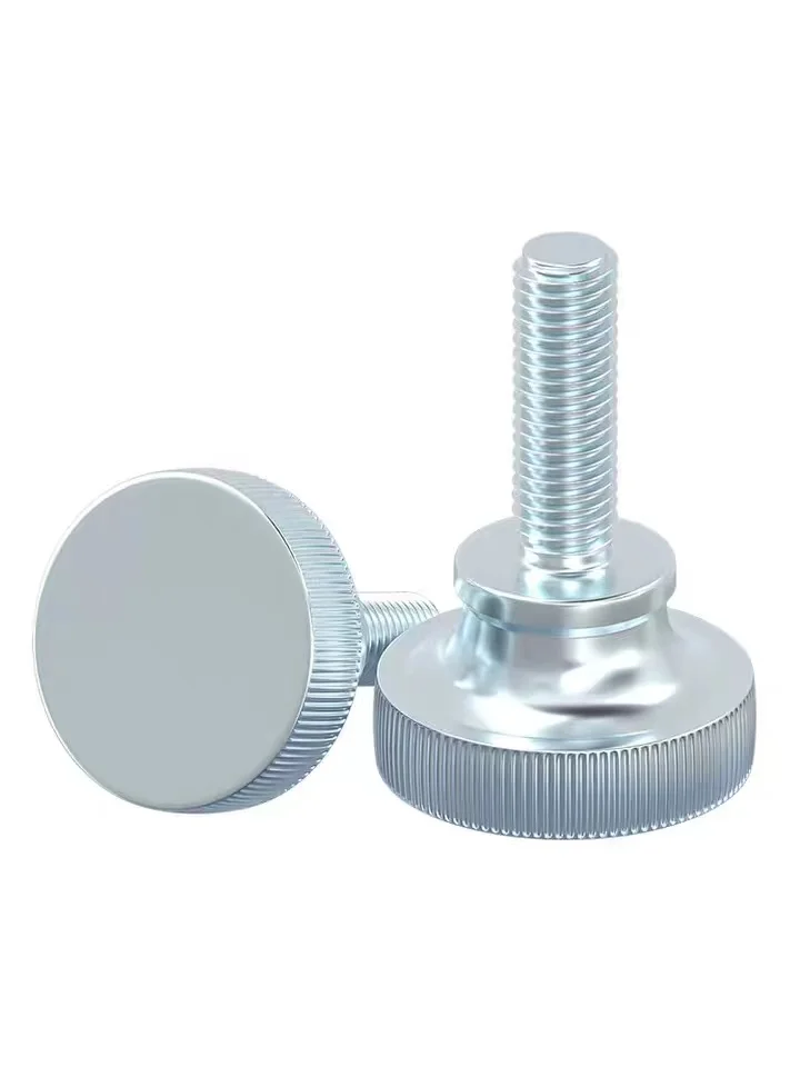 Enhanced Knurled Thumb Screw for Hand Tightening and Locking