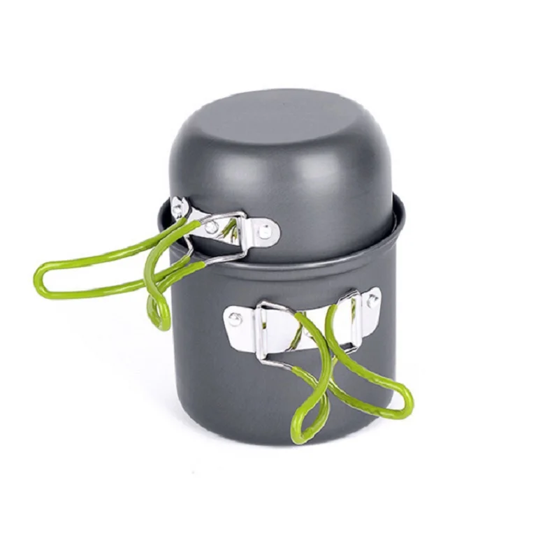 

Ultralight Camping Cooking Utensils Outdoor Tableware Pot Set Hiking Picnic Travel Tourist Dishes Supplies Equipment