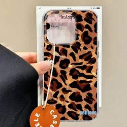 Golden Pony Brown Leopard Print Shockproof Phone Case Cover for Xiaomi Mi 11 Lite 5G (Ybaowt251)