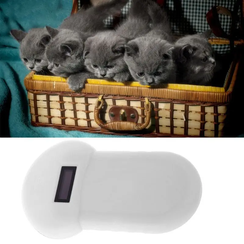 

Pet Microchip Scanner Universal Animal Chip Reader with OLED Display Handheld