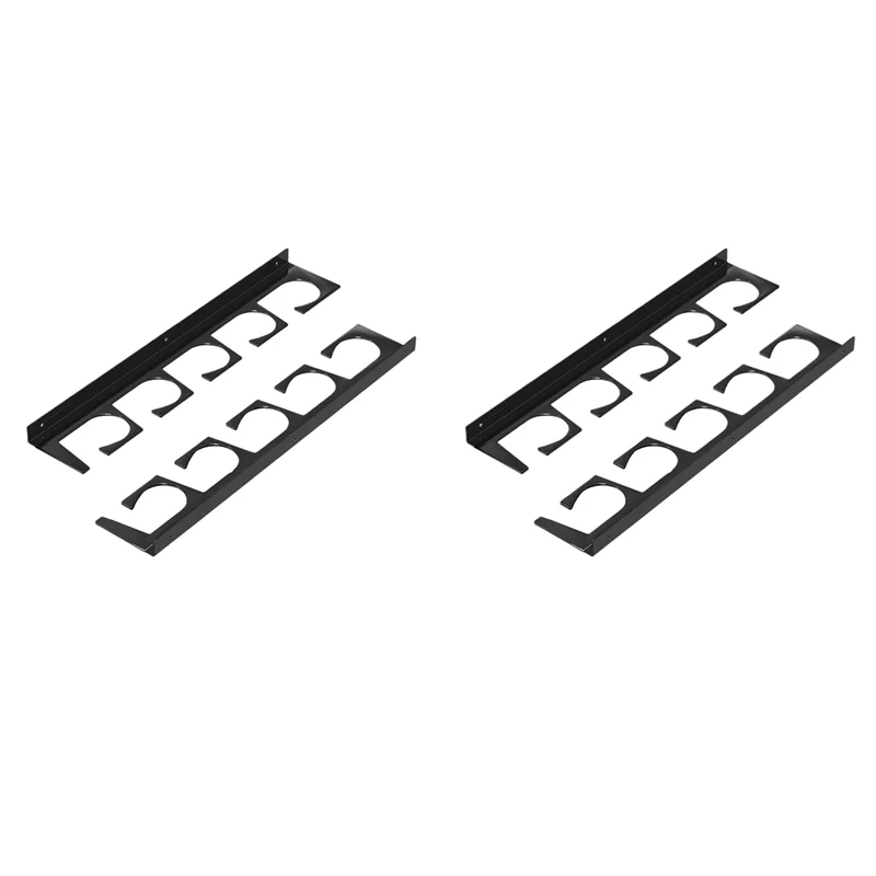 A06F-4X Wall Mounted Fishing Rod Holder Horizontal Support Rack Ceiling Storage Rack For Fishing Rod Storage