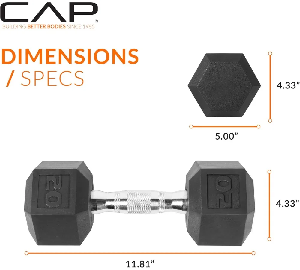 Hex Dumbbell Weight Set 4