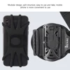 360 Degree Rotation Mobile Phone Holder Wearable Armband Wrist Case Adjustable Wristband Phone Case Removable for Sports Fitness 4