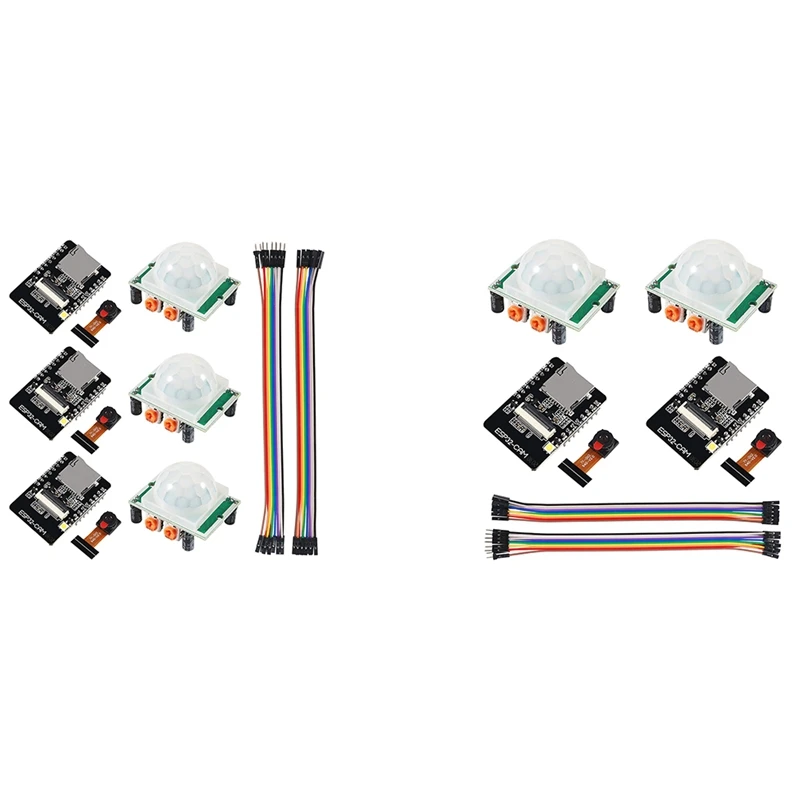 ESP32-CAM 카메라 모듈, ESP32 무선 OV2640 카메라 모듈, HC-SR501 Pir 모션 IR 센서 바디 모듈