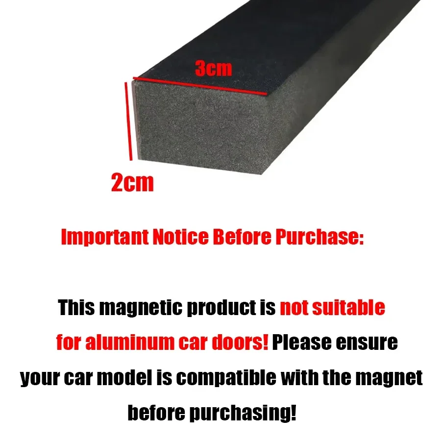 Magnetic Car Door Anti-Collision & Scratch Prevention Strip