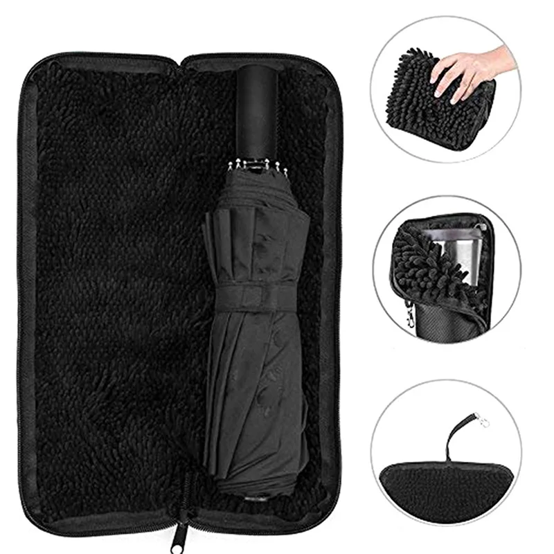 

Water Absorbent Umbrella Bag Ultrafine Fiber Umbrella Cover Umbrella Cleaning Cloth Waterproof Case Portable Travel Accessories