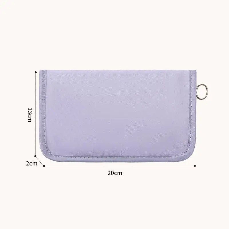 Compact Foldable Medical Pouch with Zipper – Travel Storage Bag & First Aid Organizer