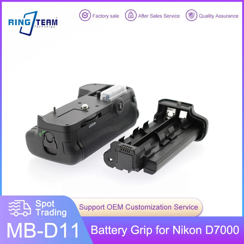 Mb-D11 Supporto Per Presa Batteria Verticale Per Fotocamera Dslr Nikon D7000 Utilizzare Una Batteria En-El15