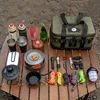 20L Outdoor Camping Bag Large Capacity Utility Bag Oxford Cloth Anti-Collision Tableware Stove Storage Bag 5