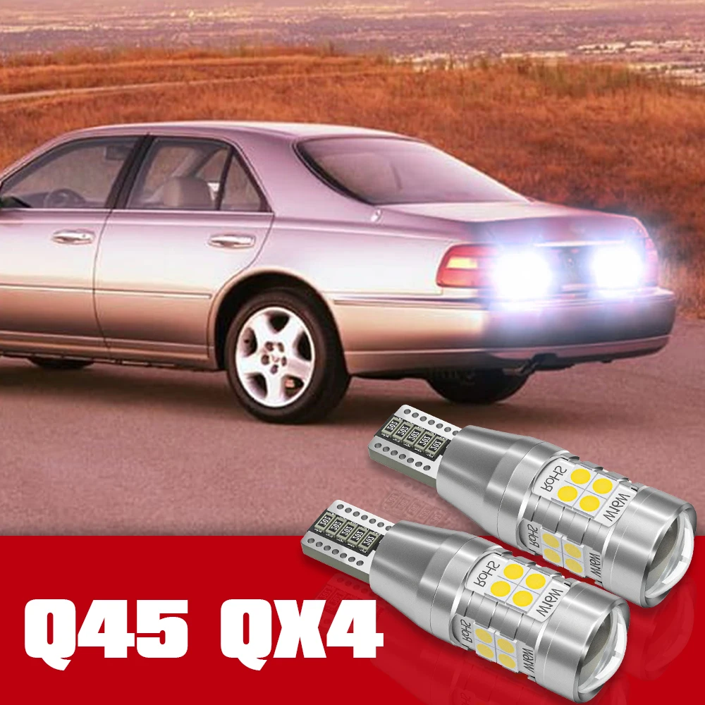 

2pcs Reverse Light Accessories LED Bulb Lamp For Infiniti Q45 QX4 2000 2001 2002 2003 2004 2005 2006