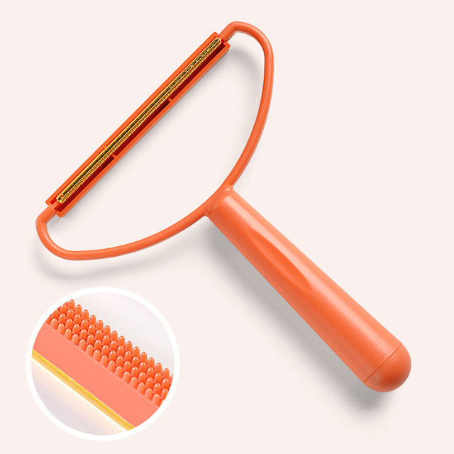 Portable Lint Remover Clothes Fuzz Fabric Shaver Brush Tool Power-Free Fluff Removing Roller For Sweater Woven Coat