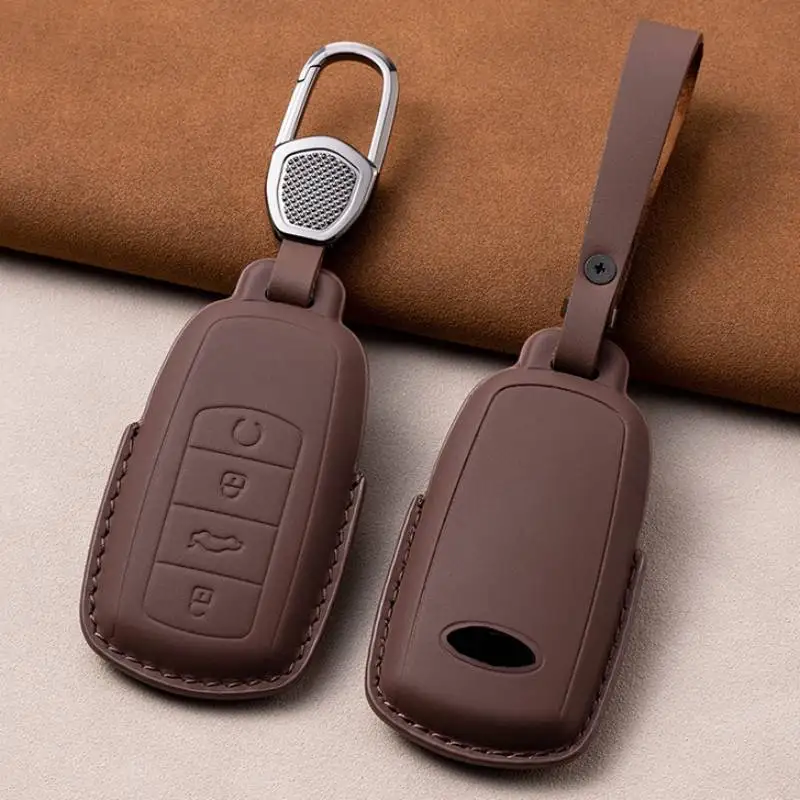 Copri Chiave Auto Per Chery Exeed Lx Txl Tigo 7 8 Pro Max Omoda C5 Tigo 7 8 Plus Arrizo 5 Plus Custodia Shell Lavorazione Come La Seta