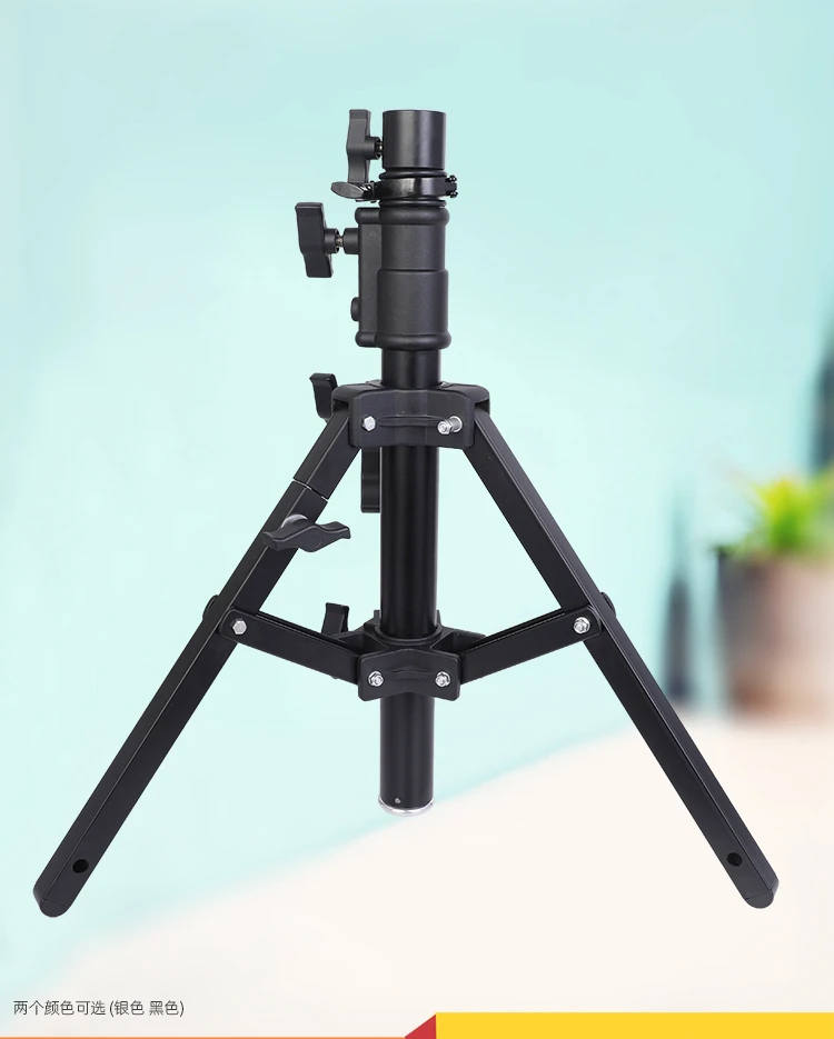 Video Camera Slide Rail Low Leg floor Light Stand Studio Bracket Spotlight Space Movie Light Corner Tripod