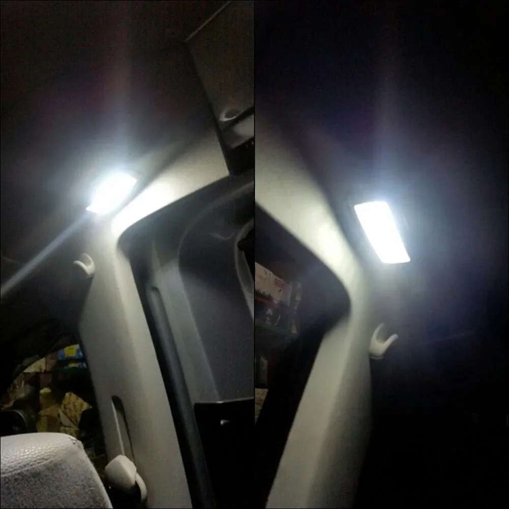 Car Interior Reading Light 2Pcs Car Interior Dome Reading Light For Golf For Skoda 3B0947291 Gray Golf 1998-2006 Fabia 2000-2008 Car Accessories