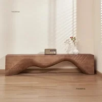 Living Room Japanese TV Stand Hotel Light Luxury Solid Wood Console Stand Minimalistic Tv Cabinet Designer Home Furniture 3