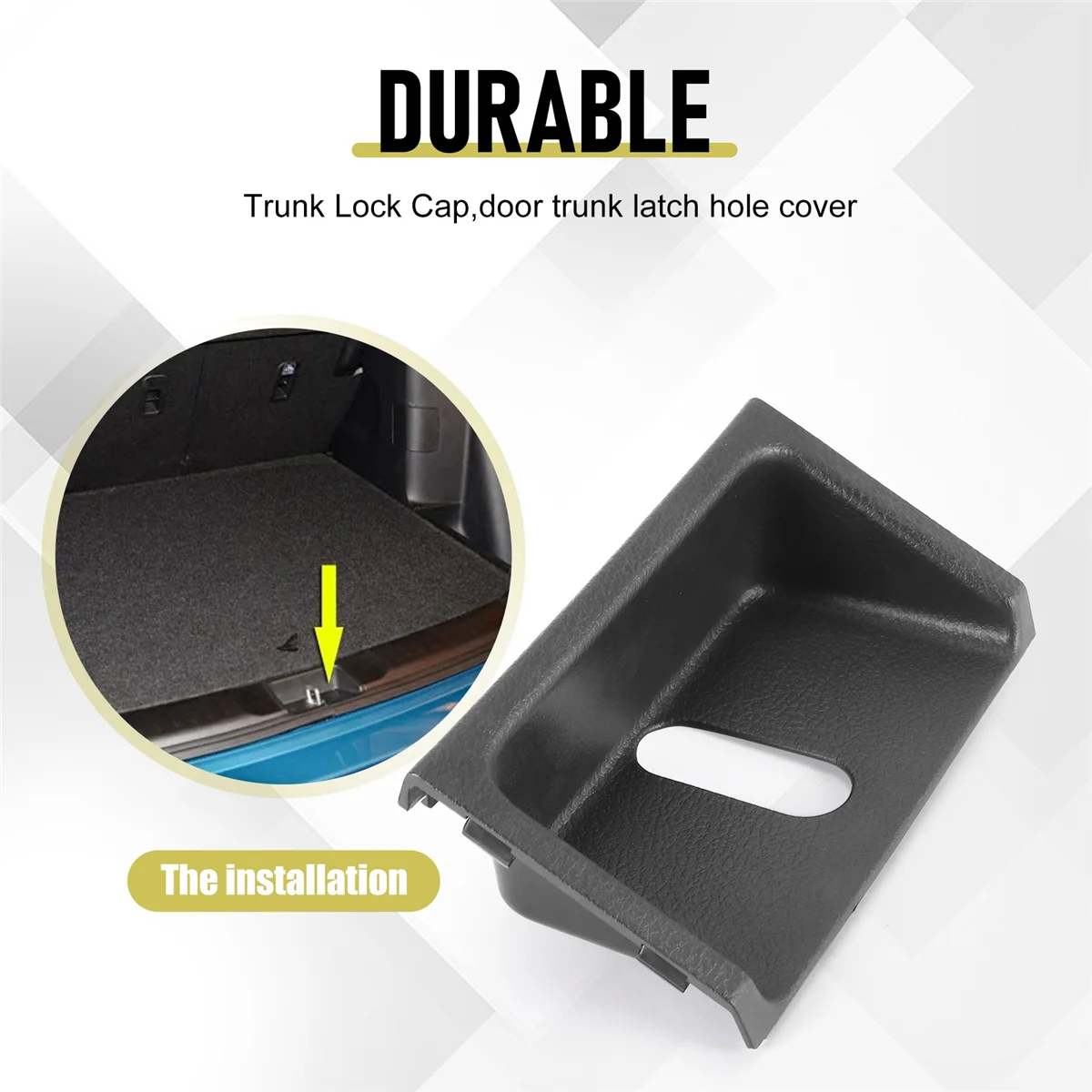Car Lock Cap Cover Tail End TripTrunk 76192-54P00-5PK Fit for Suzuki New Vitara 2015-