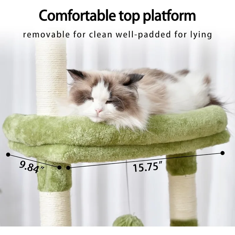 Multi-Level Indoor Cat Tree 6