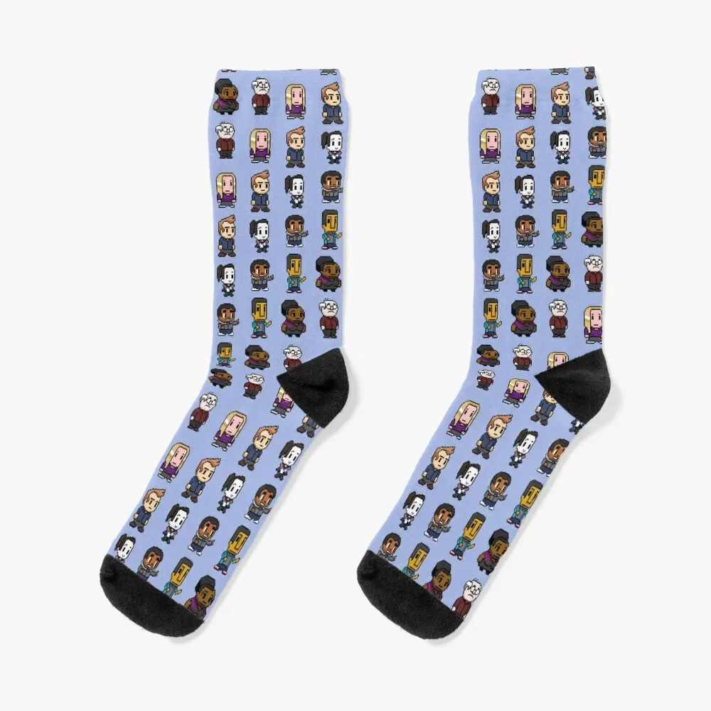 

Community Socks gifts winter thermal funny sock hiphop Socks Female Men's