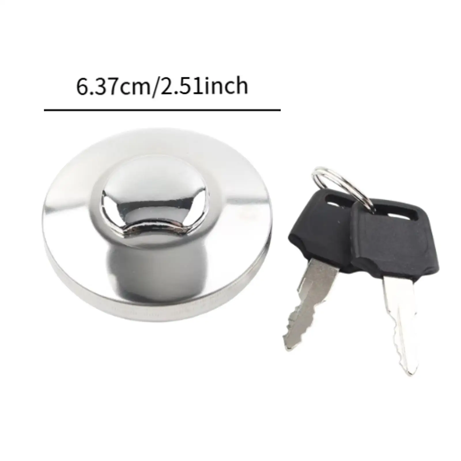 Gas Lock Fuel Tank Cap Reusable Multifunctional Non Slip Fuel Tank Cap Ignition Lock Motorcycle Gas Cover