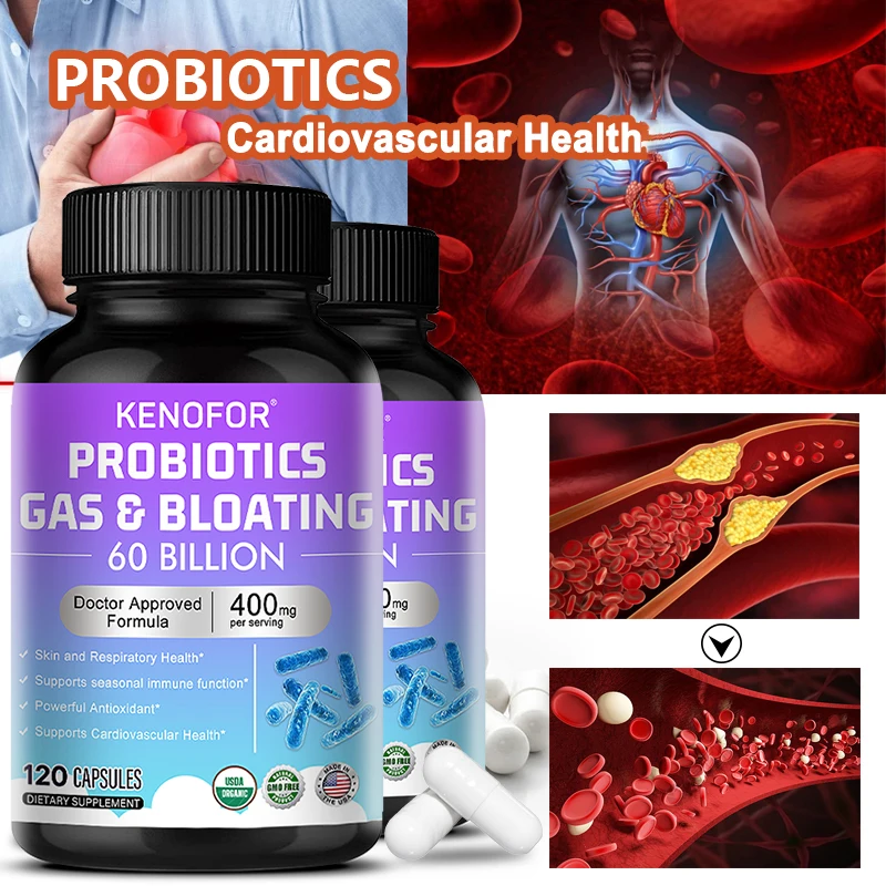 

Kenofor Probiotics for Men and Women, A Daily Probiotic Supplement That Promotes Digestive Health*